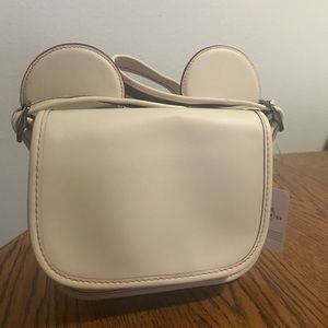 NWT Disney coach crossbody Patricia Saddle